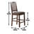 Kittle 4 - Person Counter Height Dining Set