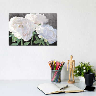Essence Of June I Black by James Wiens - Wrapped Canvas Print