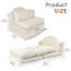 Upholstered Sleeper Chaise Lounge