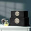 2 Pieces Jewelry Boxes for Women, Modern Design Decoration Makeup Storage Boxes with Lid-1919940641