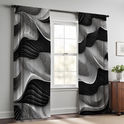 Thorton Semi Sheer Curtain Pair
