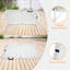 Table pliante portative intérieure et extérieure de 4 pi, poids maximum 135 kg, table pliable pour le camping-131179243-131179240-131179239