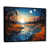 Black Floater Framed