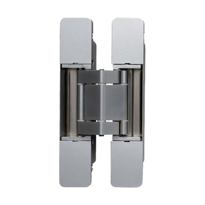 Sugatsune Wide-Throw 3-Way Adjustable Concealed Door Hinge, Dull Chrome Finish