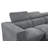 123" Oversized Sectional Sleeper Sofa U Shaped Sleeper Sofa Bed With Pull Out Couch Bed And Storage Chaise-1301046060