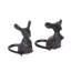 2 Piece Cast Iron Mice Pair Figurine