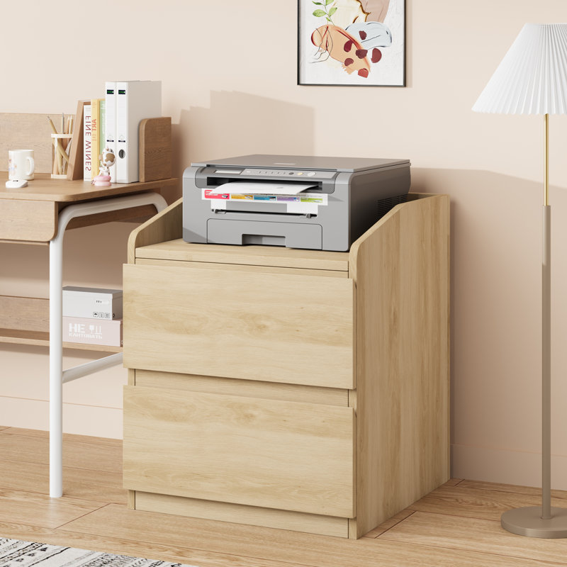 59.99cm W Bedside Table, Ivory