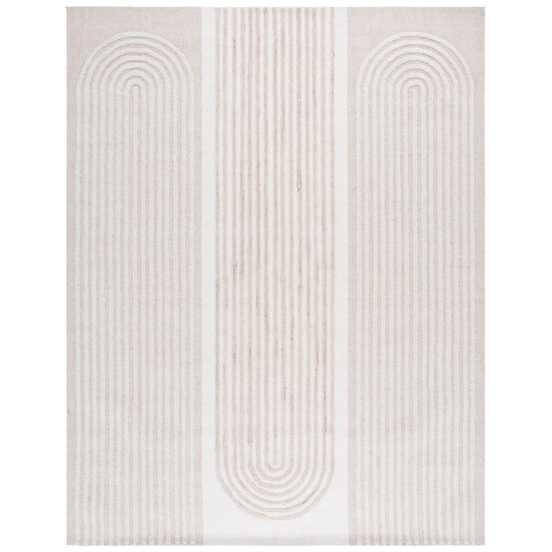 Neppur Southampton Hand Tufted Performance Geometric Shapes Rug, Rectangle 8' x 10'