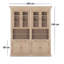 Aybar 240 cm H x 200 cm W Library Bookcase-2018391279
