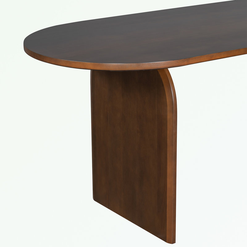 6 Piece Dining Table Set with Bench and 4 chairs, Brown