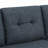 86" Linen Blend Upholstered Sleeper Sofa