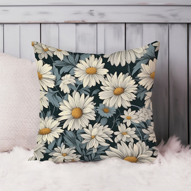 Floral Daisy Flowers Pattern XII Cottage & Cottagecore