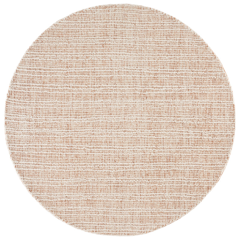 Metro 810 Hand Tufted 80% Wool; 20% Cotton Striped Rug, 6'-0" X 6'-0" Round