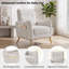 Fauteuil à oreilles haut dossier, siège extra profond, poche latérale, pieds en métal doré-858918346-865518092
