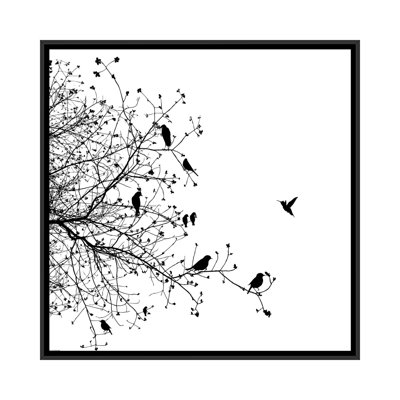 «Birds I», impression sur toile