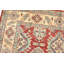 Tapis oriental rouge en laine noué à la main Nabeel