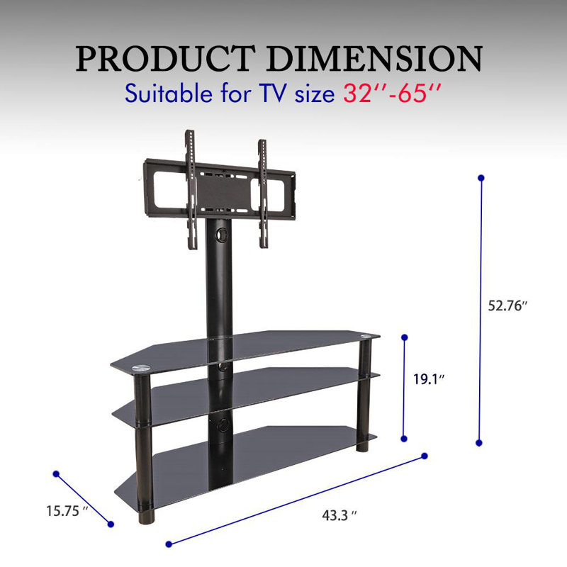 Blue Elephant Single Screen Floor Stand Mount