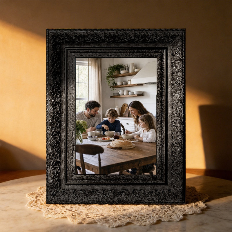 Cadre 3 photos 11 "x 14" noir pour cadre mural et de table, Black, 3, L 11 po x H 14 po