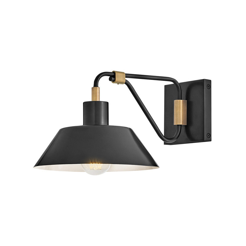 Brewster Wall Mount Barn Light, 8.75" H x 12" W x 21.25" D