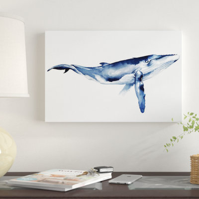 «Whale Portrait I» par Grace Popp, reproduction sur toile