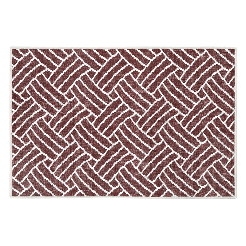 Tapis de cuisine Lavesha, Rouge