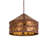 3 - Light Lantern Drum Chandelier