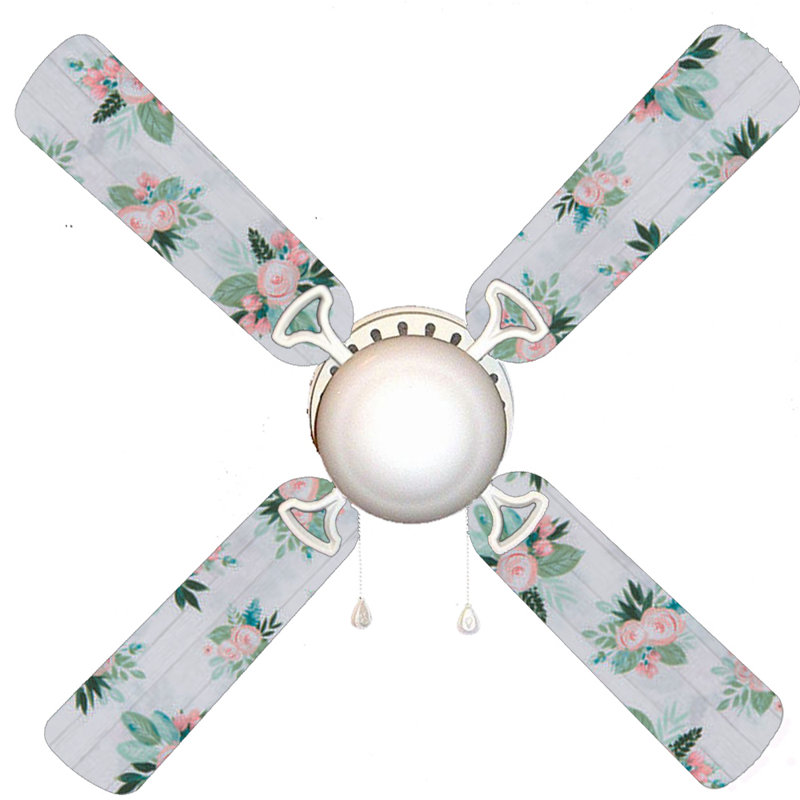 Ventilateur de plafond 4 pales 42 "