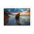 White Floater Framed