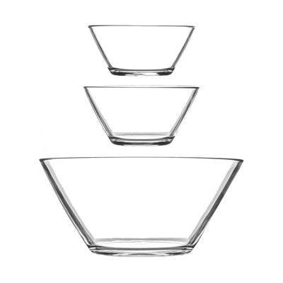 Argon Tableware Glass Serving Bowl