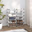 10 Pair Shoe Rack