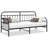 vidaXL Daybed Frame Black 39.37 x 78.74 in Powder-Coated Steel-1493354644-1493354647