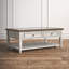 Table basse rectangulaire avec tiroirs Haylee