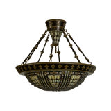 Fleur-de-lis Semi Flush Mount
