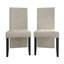 Black Wooden Dining Chair With Velvet Cover-349343674
