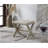 Linen Blend Accent Bench With Nailhead Trim-1290413633