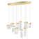 Edoarda 10 - Light Dimmable LED Square/Rectangle Chandelier