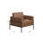 Oliverio 30.5'' Wide Metal Leg Accent Chair-185069434
