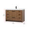Ensemble de meuble-lavabo simple 48 po Southmead-1404321327