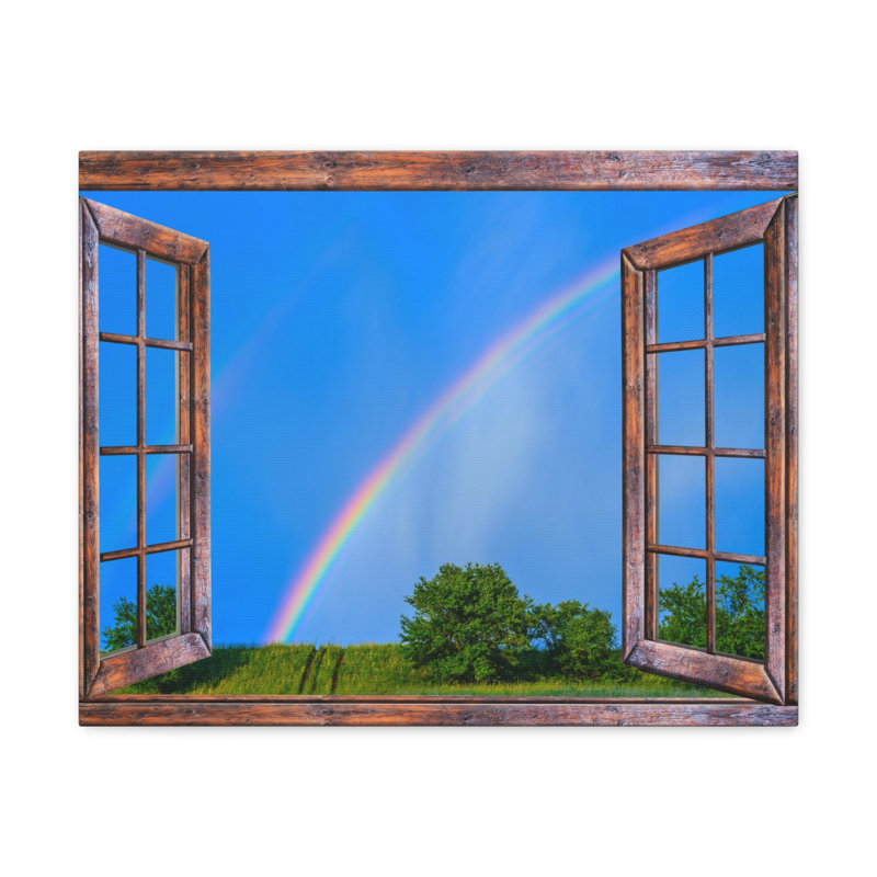 No Frame Print on Canvas, 24cm H x 30cm W