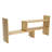 Planada Solid Wood Desktop Organizer Stackable Desk Organizer Bookshelf-886820768