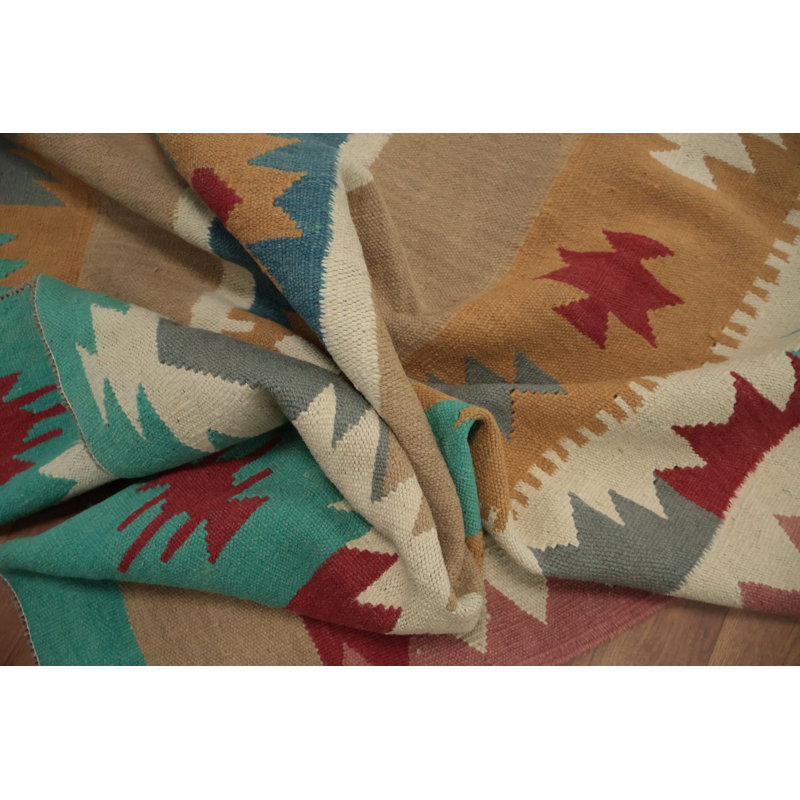 Tapis turc géométrique Kilim 5 x 15
