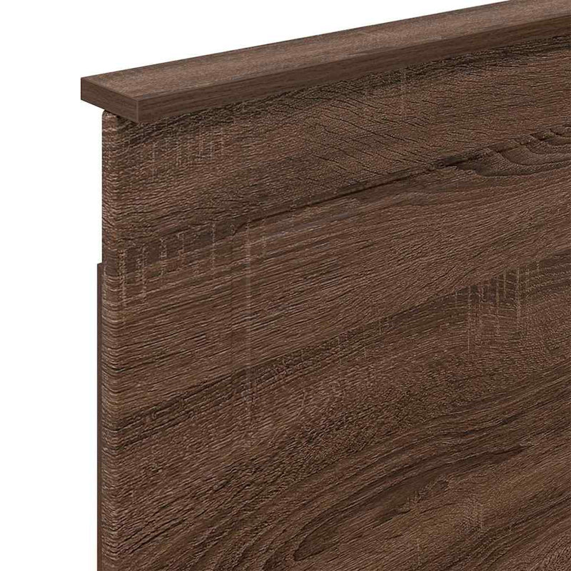 Headboard, Brown Oak, Twin
