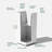 Block Series Pedestal Planter-20733611-15304612