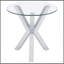 Table d'appoint Alexa Chrome