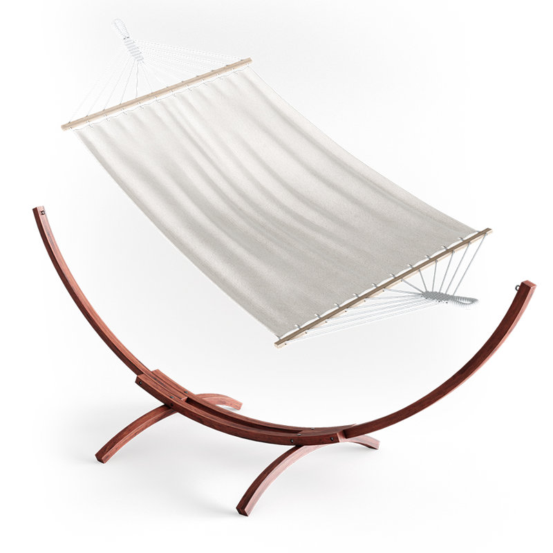 Buffington Hammock with Stand, White
