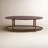 Avalon Walnut And Cane Coffee Table