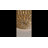 Eclectic 3 Light Gold Leaf Flush Mount-1411352658