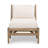 Baltzer Outdoor Single chaise with Cushions-333743759