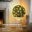 Boule de topiaire artificielle 16 po, plante topiaire artificielle avec lumières-2027124688