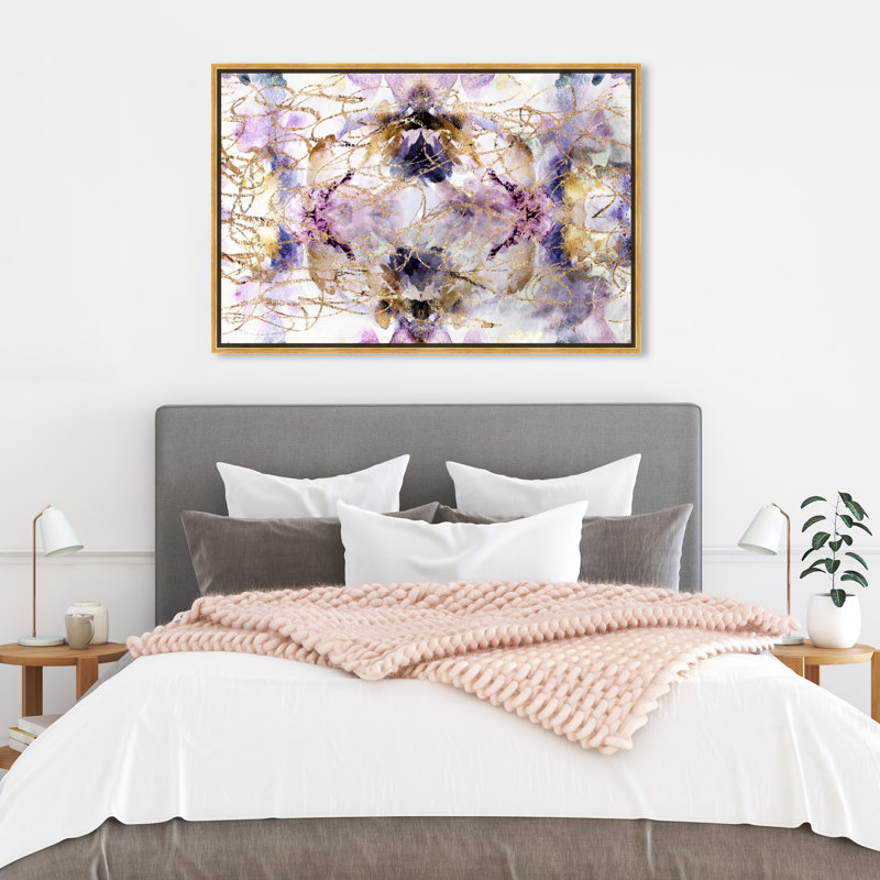 Sa propre voie - Impression sur toile, H 24 po x l 36 po, Toile avec cadre doré